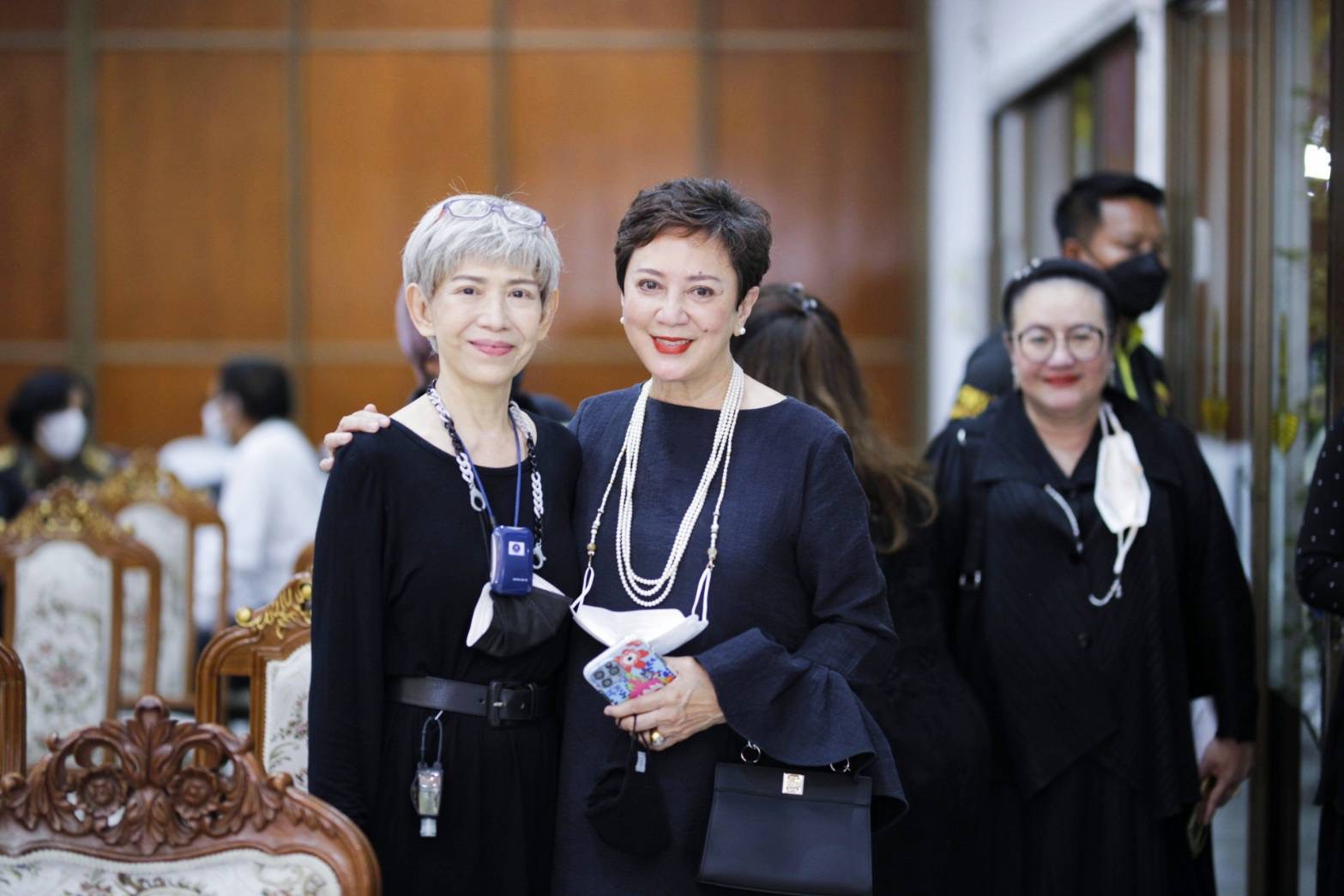 พิธีสวดอภิธรรม  ลินดา ค้าธัญเจริญ คืนสุดท้าย