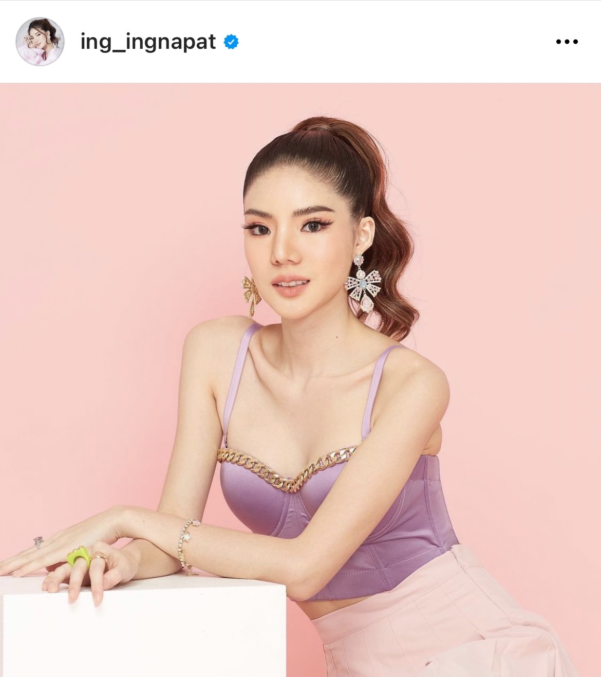 มูฟออนสวยๆ อิงอิง อิงณภัสร์ มีแฟนใหม่เเล้วเป็นหนุ่มนอกวงการ