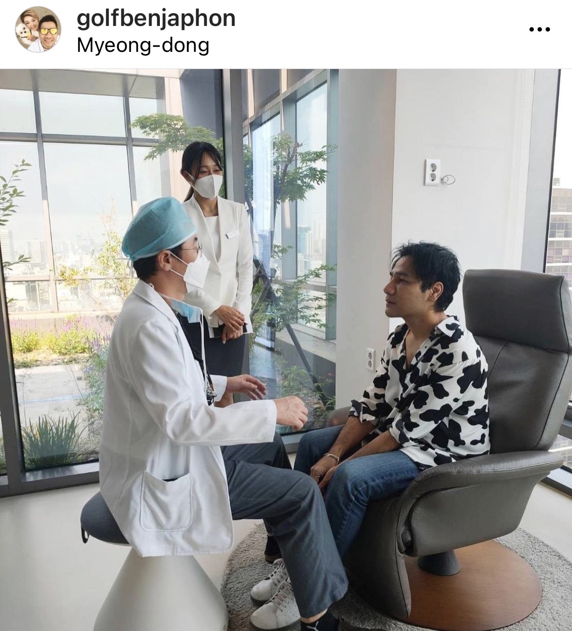 กอล์ฟ เบญจพล อัปเดตหลังเสริมหล่อ ถูกโทรศัพท์แกงหนัก จำหน้าไม่ได้?!  