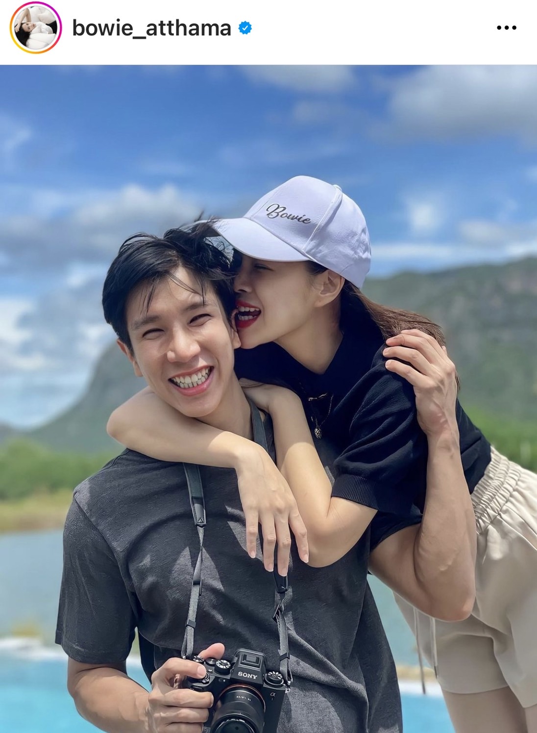 โบวี่ ลงรูปคู่สวีต ปู ว่าที่เจ้าบ่าวแบบชัดๆ ไม่ต้องซูม!! 