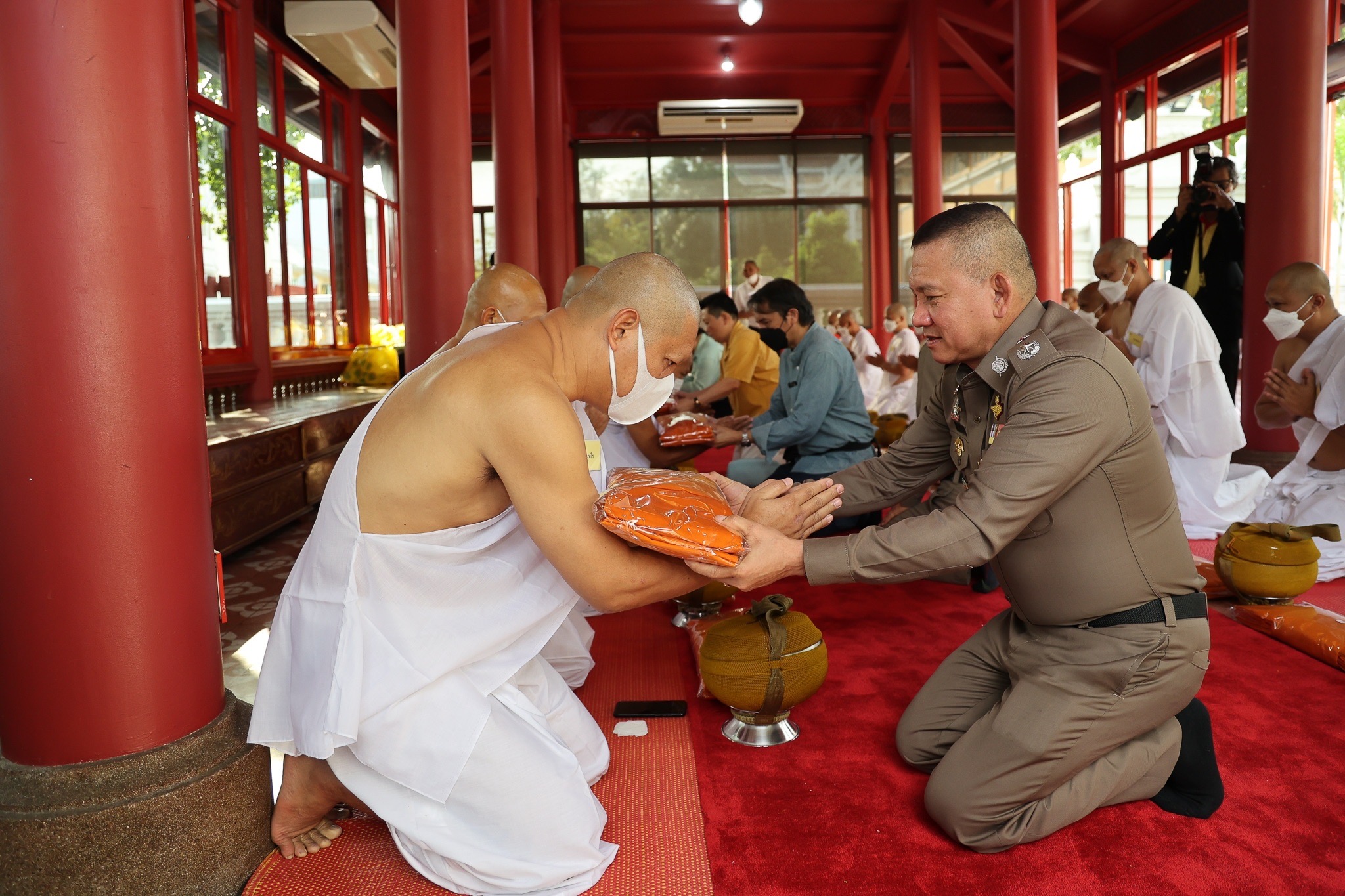 บช.ตชด. จัดพิธีอุปสมบทหมู่เพื่อถวายเป็นพระราชกุศลแด่สมเด็จพระกนิษฐาธิราชเจ้า กรมสมเด็จพระเทพรัตนราชสุดา ฯ สยามบรมราชกุมารี บช.ตชด. จัดพิธีอุปสมบทหมู่เพื่อถวายเป็นพระราชกุศลแด่สมเด็จพระกนิษฐาธิราชเจ้า กรมสมเด็จพระเทพรัตนราชสุดา ฯ สยามบรมราชกุมารี