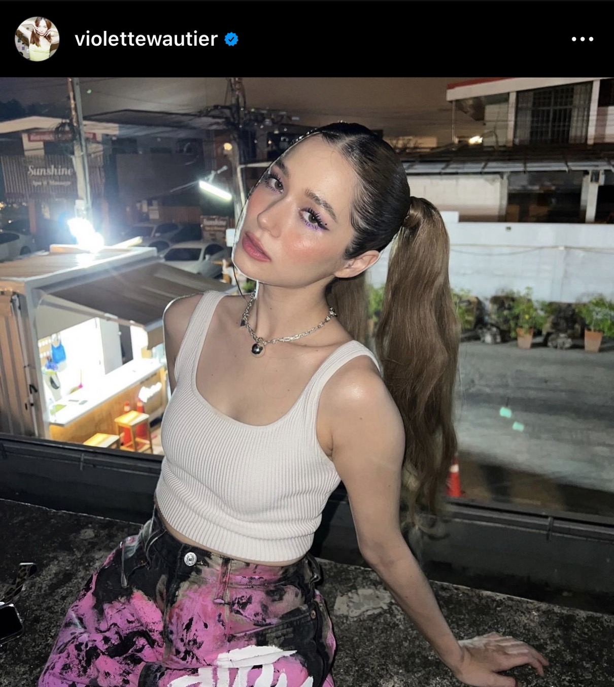 วี วิโอเลต โกอินเตอร์ร่วมอีเวนต์แบรนด์ดัง พร้อมแชะภาพประกบซุปตาร์ระดับโลก!!