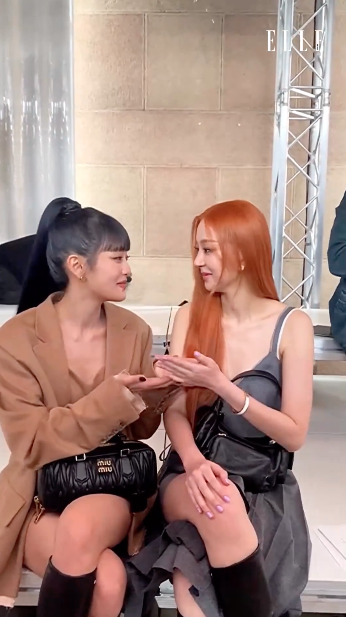 'มินนี่-ต้าเหนิง'!! สวยจึ้งนั่งฟรอนต์โรว์ชมแฟชั่นโชว์ Miu Miu ที่ปารีส