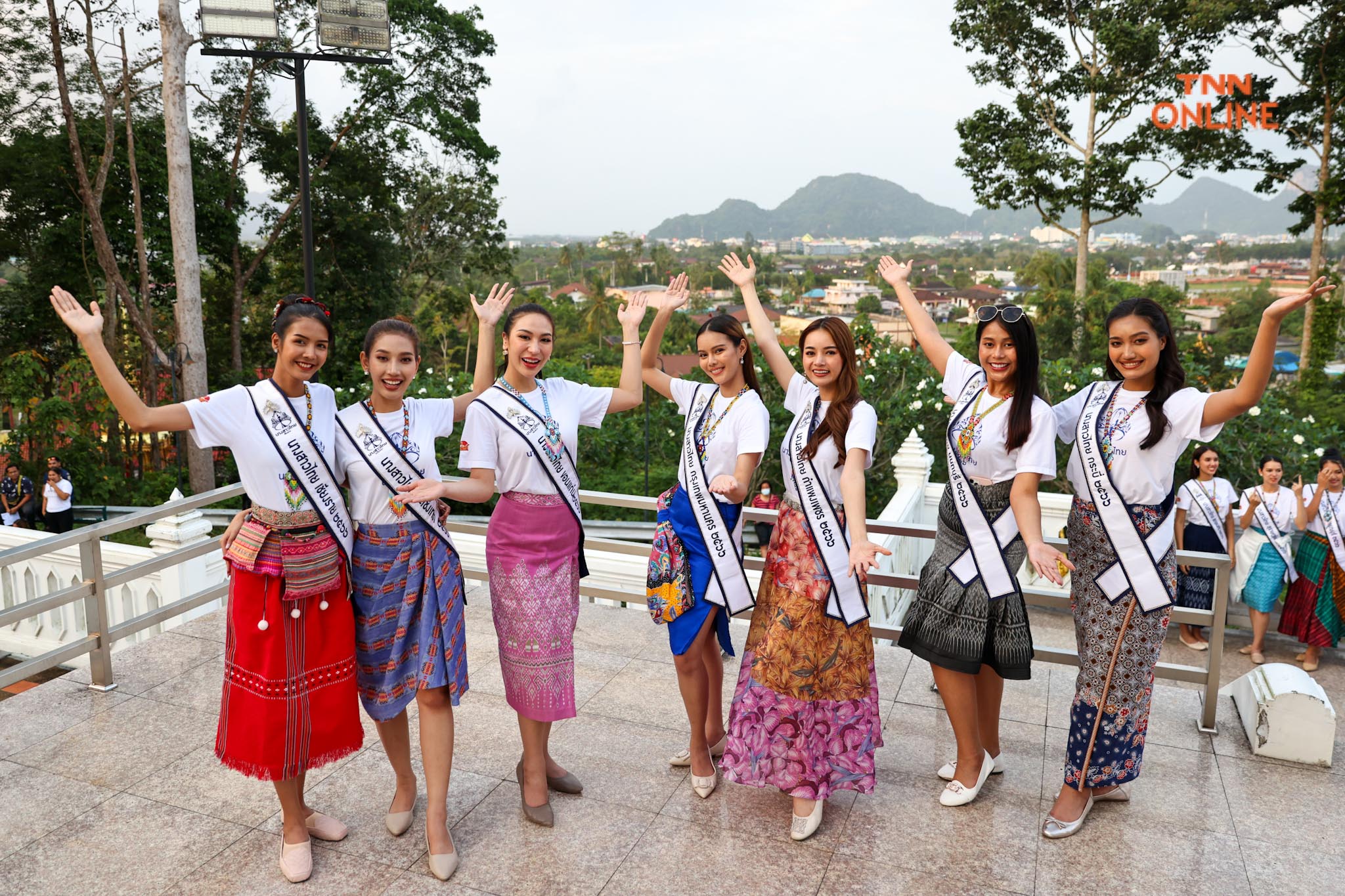 น่ารักสมวัยนางสาวไทย 2566 สักการะศาลหลักเมืองพัทลุงเสริมสิริมงคลกิจกรรมเก็บตัววันแรก