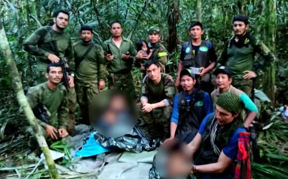 เด็ก 4 คนรอดปาฏิหาริย์!เครื่องบินเล็กตกหายไปในป่าแอมะซอน 40 วัน เด็ก 4 คนรอดปาฏิหาริย์!เครื่องบินเล็กตกหายไปในป่าแอมะซอน 40 วัน