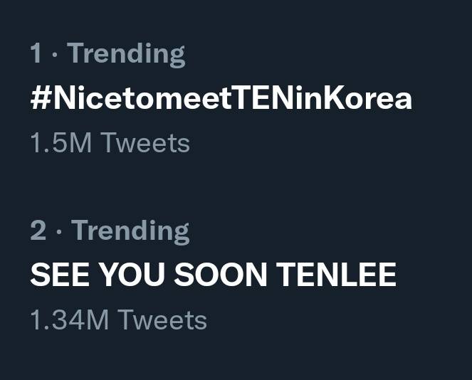 แฟนๆพร้อมใจโพสต์ข้อความต้อนรับ เตนล์ NCT ทันทีที่เดินทางถึงเกาหลีใต้ แฟนๆพร้อมใจโพสต์ข้อความต้อนรับ เตนล์ NCT ทันทีที่เดินทางถึงเกาหลีใต้