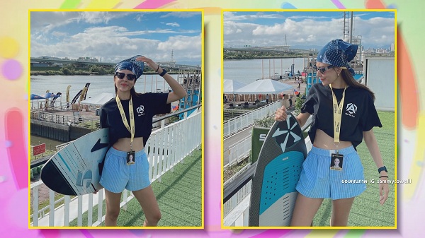 เปิดตัวในบทบาทใหม่ “แซมมี่ เคาวเวลล์” แข่งเวคเซิร์ฟครั้งแรกที่ไต้หวัน   (มีคลิป)