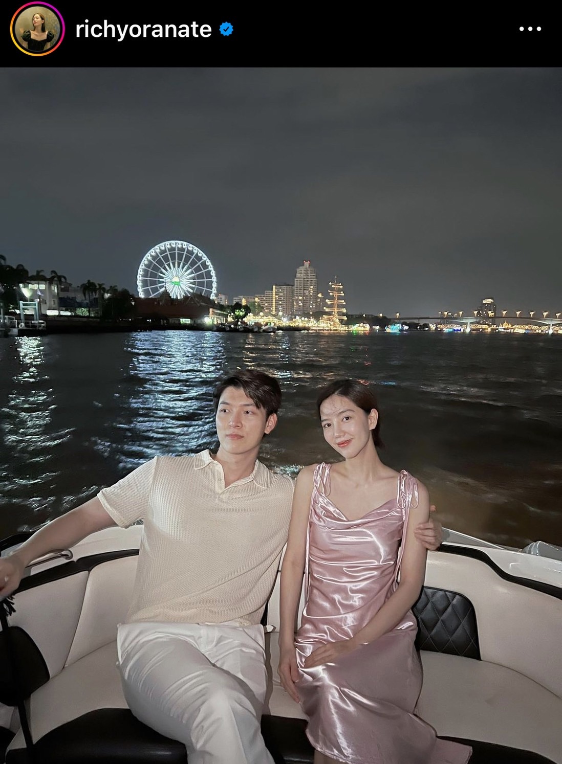 ริชชี่ - ก็อต ล่องเรือชมวิวโชว์ความหวาน 