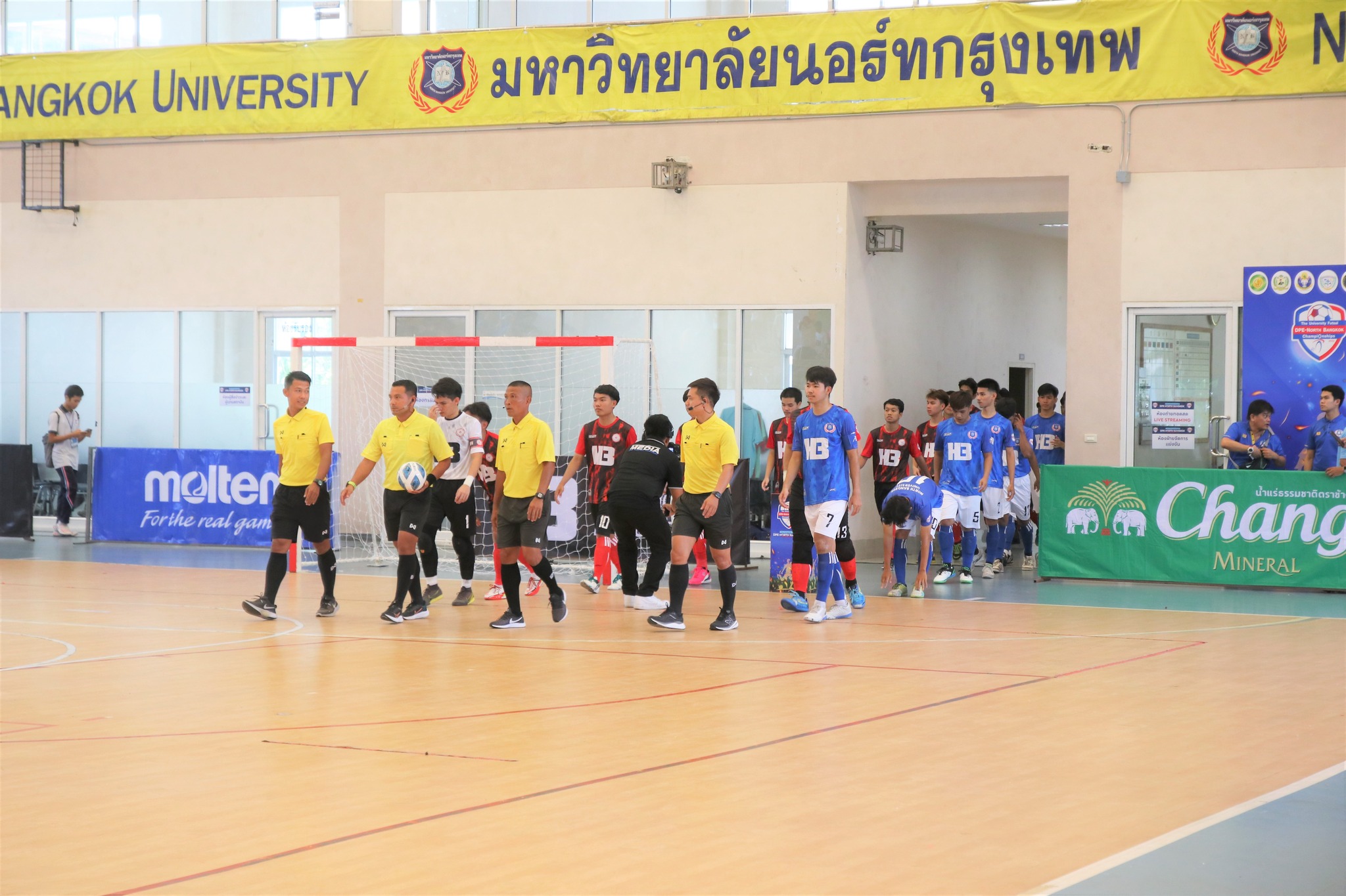 'ม.นอร์ทกรุงเทพ' เปิดสนามถล่ม 'มศว' 5-1 ศึกฟุตซอลอุดมศึกษา 2556