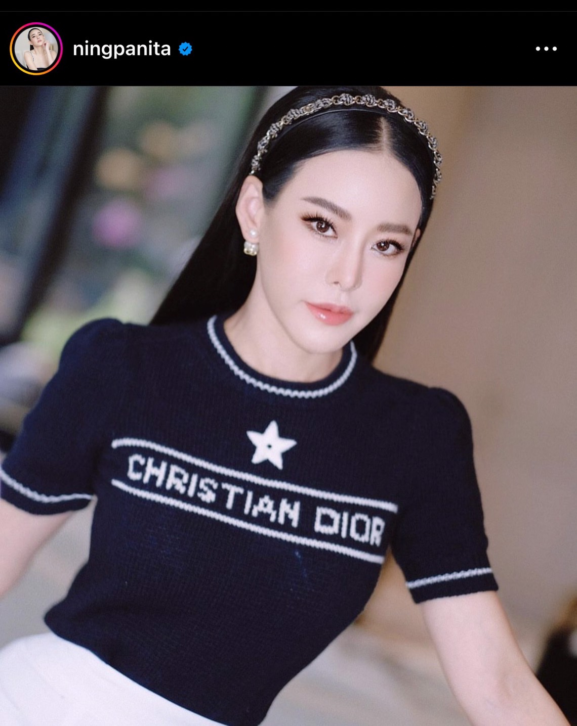 ไม่มีภาพนี้แล้ว จิน จรินทร์ สามี  หนิง ลบภาพคู่ ปิ่น ในไอจี ?