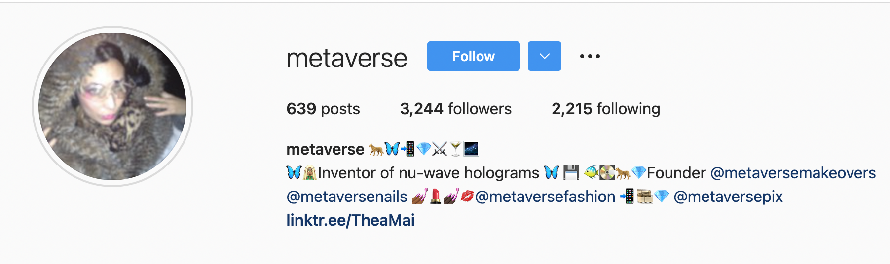 Instagram ขอโทษที่บล็อกผู้ใช้งานชื่อ 'metaverse'