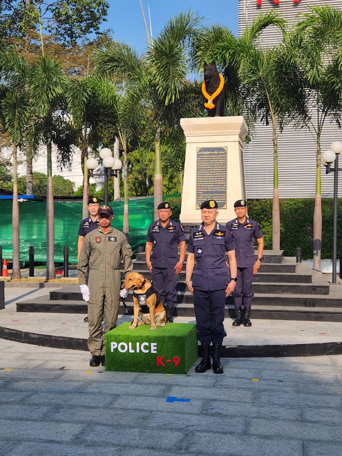 น้องทำดี! ติดยศตำรวจตรี “สุนัข K-9” คลี่คดีดัง“น้องชมพู-ไอซ์หีบเหล็ก”