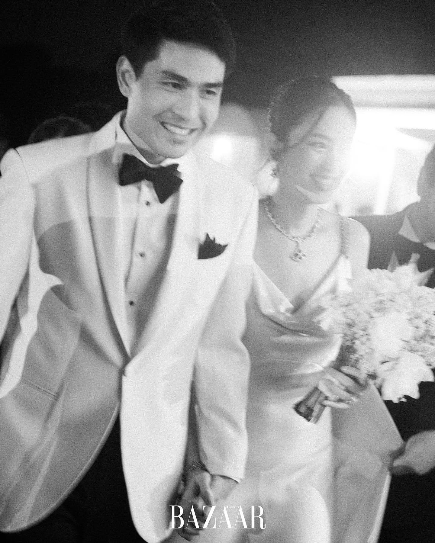 ปอย ตรีชฎา กับชุดเจ้าสาวฉลองมงคลสมรสเรียบหรู สวยโก้ 