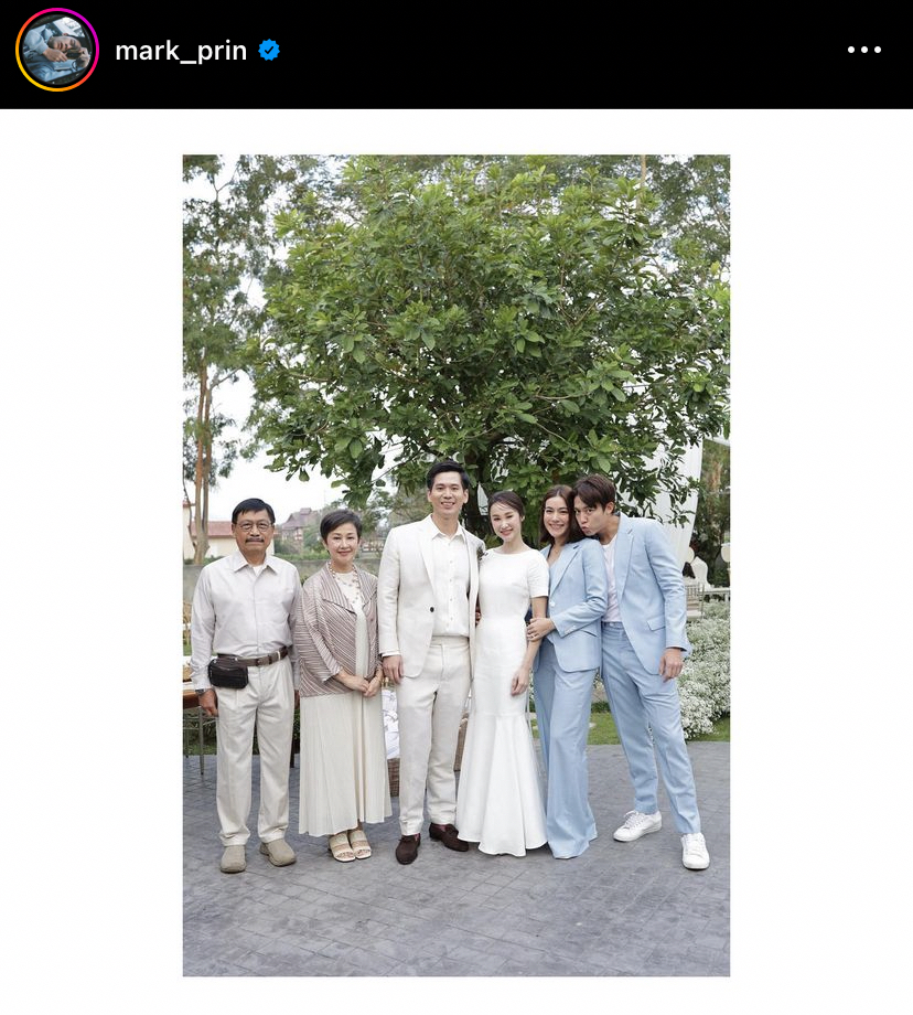 หมาก ควงคู่ คิมเบอร์ลี่ ร่วมยินดีงานแต่งพี่สาว