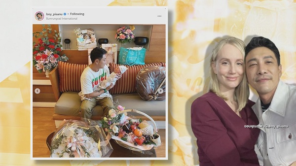 บอย พิษณุ น้ำตาคลอ พร้อมเผยที่มาของชื่อลูกสาว น้องเฟรยา (มีคลิป)