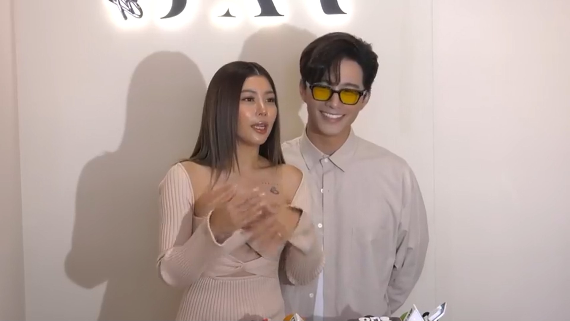 กุ๊บกิ๊บ ควง บี้ ออกงานคู่รอบ 1 ปี เผยไม่อยากให้ทำงานหนัก 