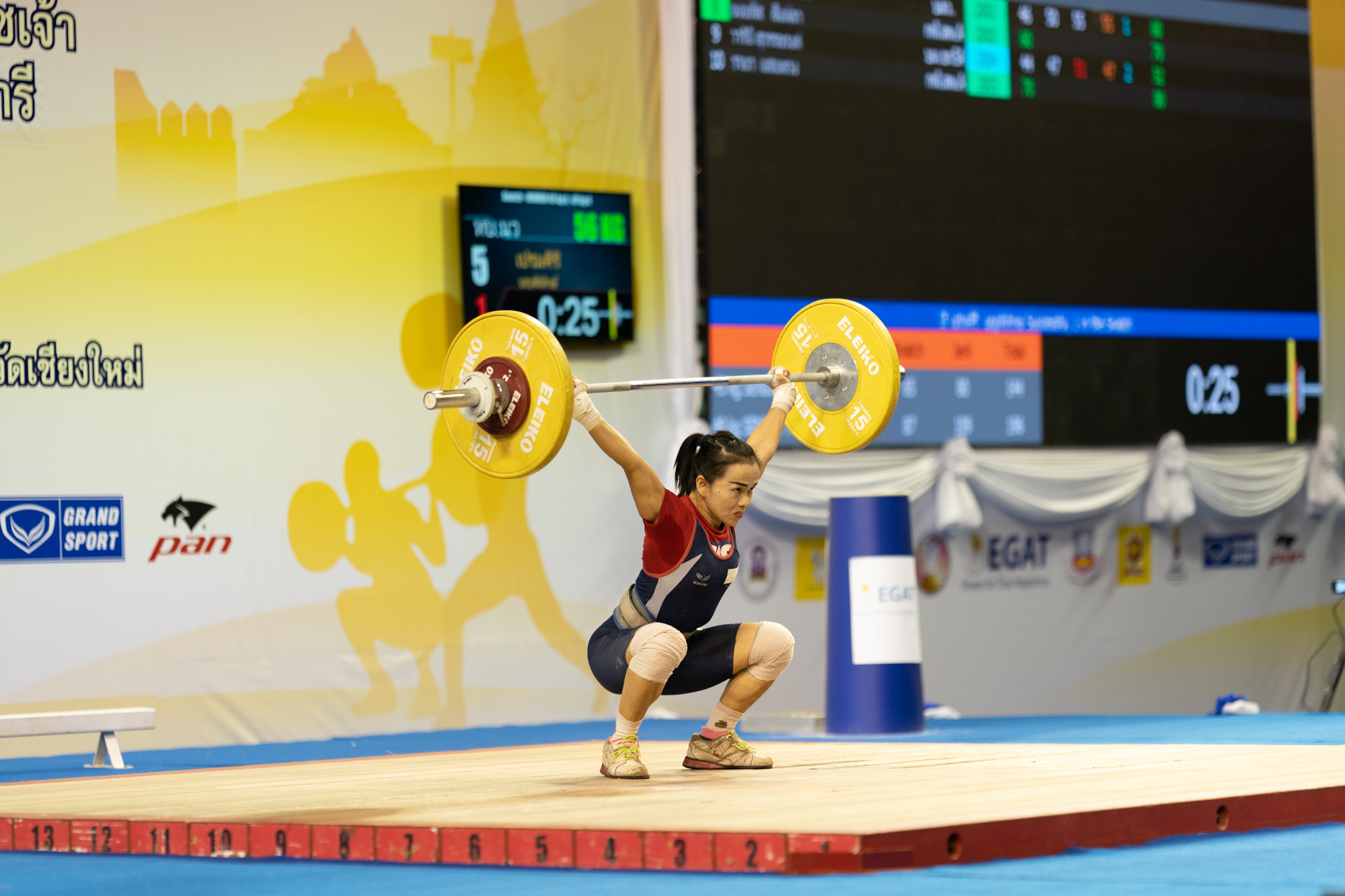 ผลการแข่งขันยกน้ำหนัก 'อีแกท' ระดับประชาชน ชาย-หญิง วันแรก ผลการแข่งขันยกน้ำหนัก 'อีแกท' ระดับประชาชน ชาย-หญิง วันแรก