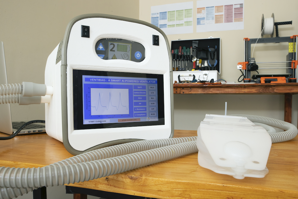 เครื่องช่วยหายใจ Ventibag ดึงออกซิเจนจากอากาศ ยื้อชีวิตผู้ป่วยโควิด-19 