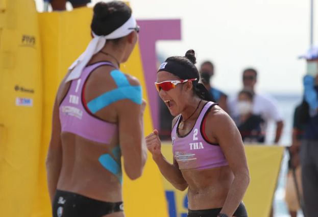 'ธาราวดี&วรพีรชยากร' ฟอร์มเด็ดชนะญี่ปุ่นคว้าแชมป์วอลเลย์บอลชายหาดหญิงเอเชีย