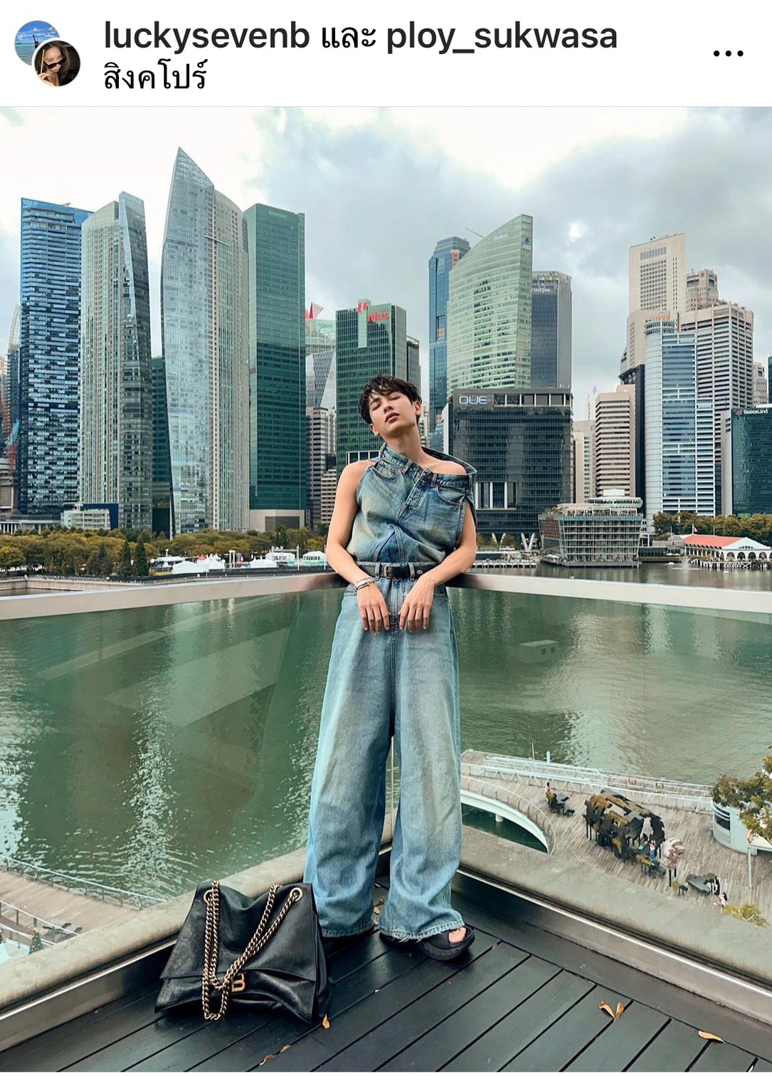 กัน อรรถพันธ์ กับแฟชั่นเสื้อยีนส์ไฟลุก! ทำแฟนๆ ฮือฮาหนักมาก 