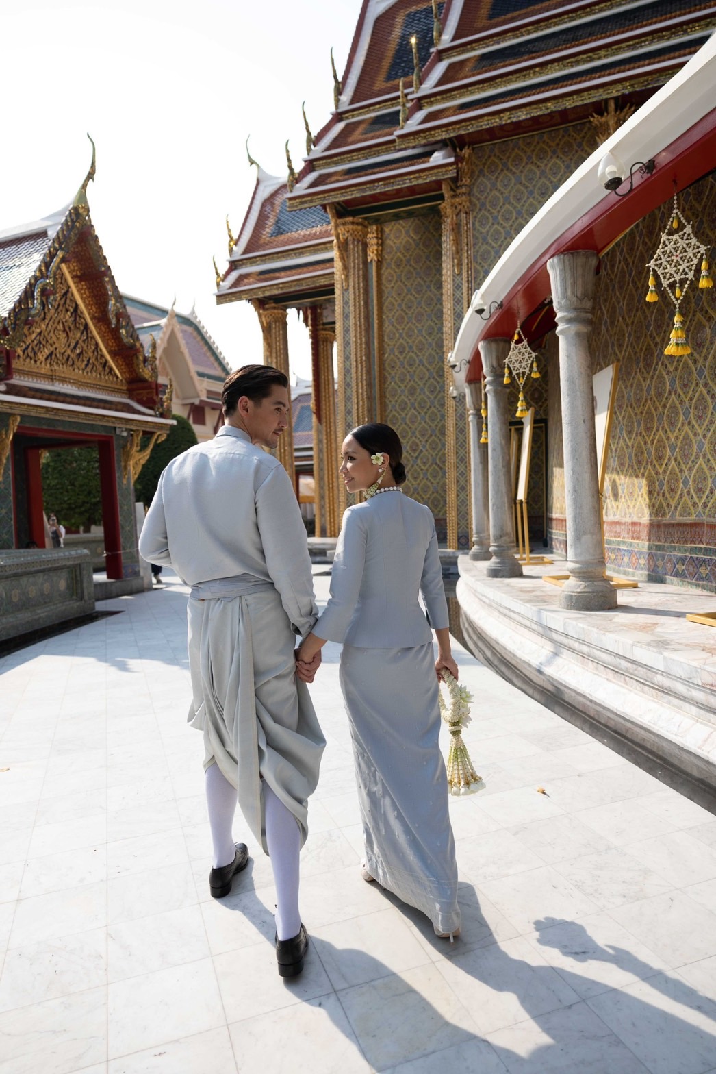 ประมวลภาพงานช่วงเช้า อนันดา-ณิชชา เข้าพิธีมงคลสมรสชื่นมื่น!