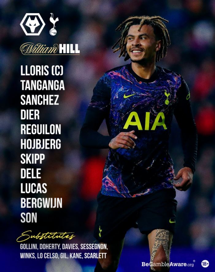 รายชื่อ11ผู้เล่นตัวจริง : เซาธ์แฮมป์ตัน พบ แมนฯ ยูไนเต็ด , วูล์ฟฯ พบ สเปอร์ส