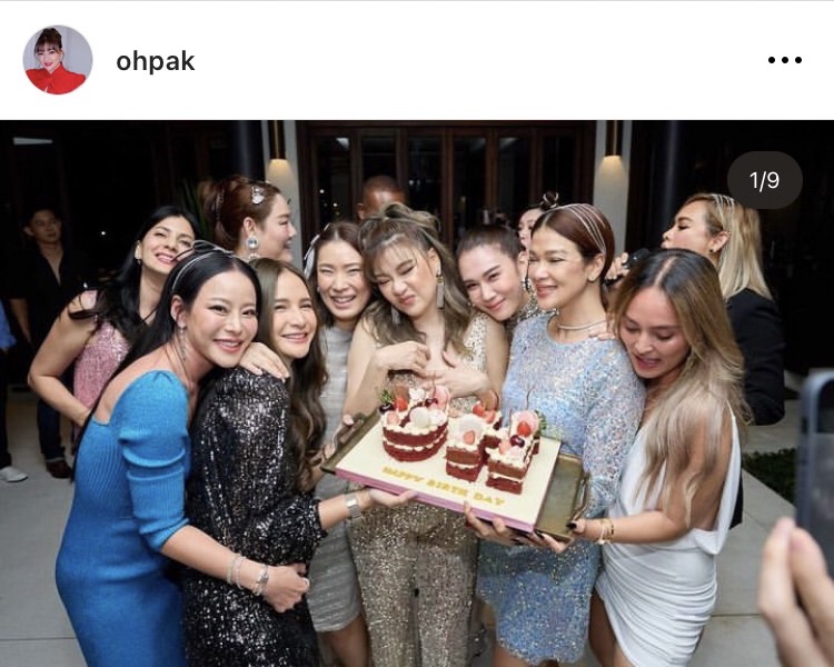 ก๊วนคุณแม่รวมตัว! โอ๋ ภัคจีรา จัดปาร์ตี้ฉลองวันเกิดล่วงหน้า 
