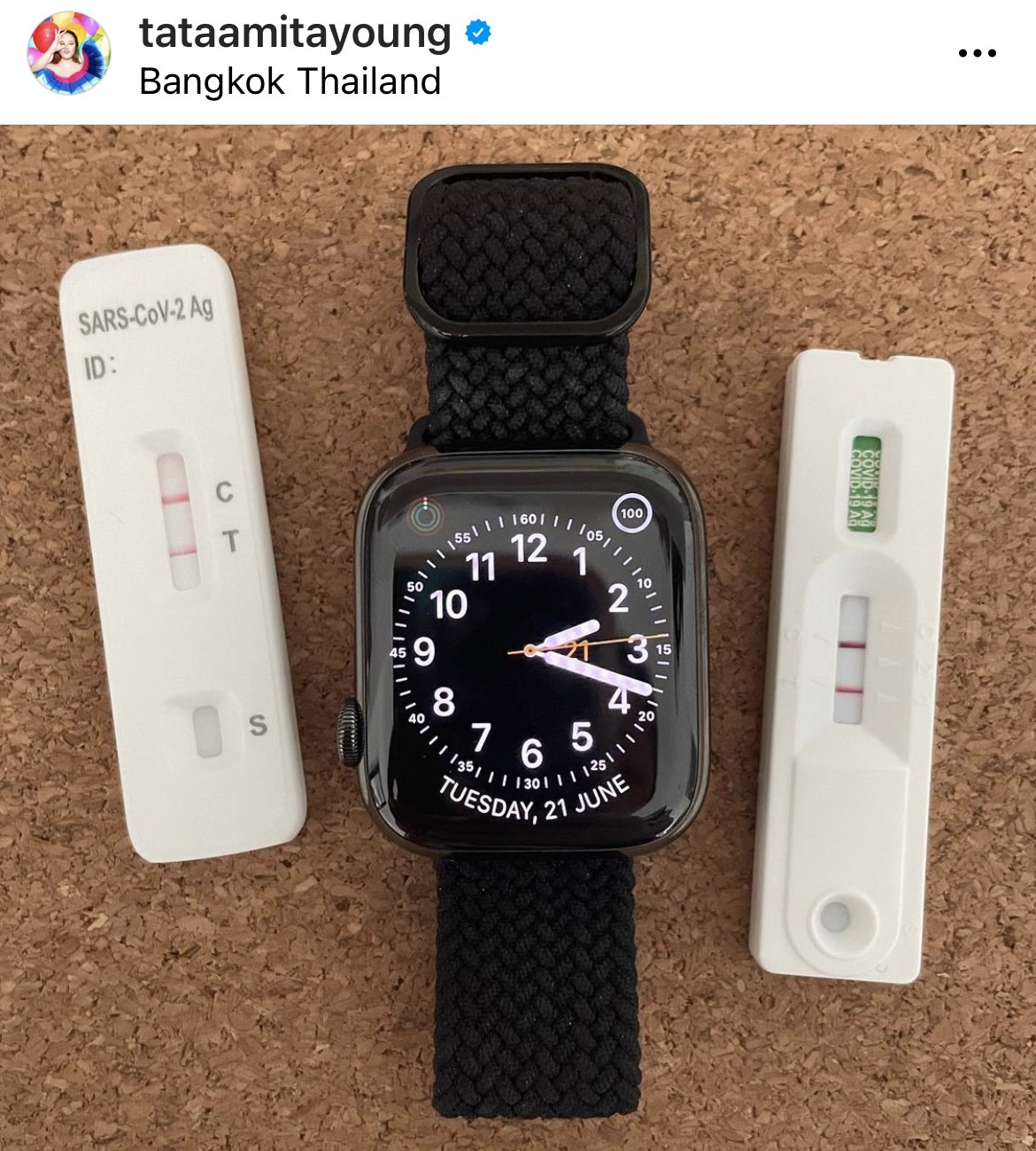 ทาทา แจ้งด่วน!! พบเชื้อโควิด-19 อาการไม่รุนแรง ด้านลูกชายยังปลอดภัยดี ทาทา แจ้งด่วน!! พบเชื้อโควิด-19 อาการไม่รุนแรง ด้านลูกชายยังปลอดภัยดี