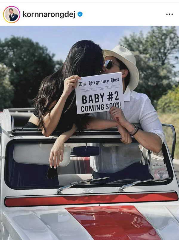 ศรีริต้า กรณ์ ณรงค์เดช โพสต์แจ้งข่าวดี กวิณท์ กำลังจะมีน้องแล้ว ศรีริต้า กรณ์ ณรงค์เดช โพสต์แจ้งข่าวดี กวิณท์ กำลังจะมีน้องแล้ว