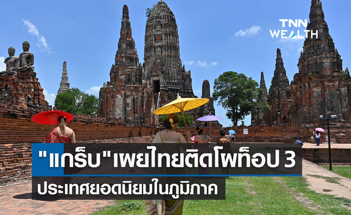 "แกร็บ"เผยไทยติดโผท็อป 3 ประเทศยอดนิยมในภูมิภาคอาเซียน 