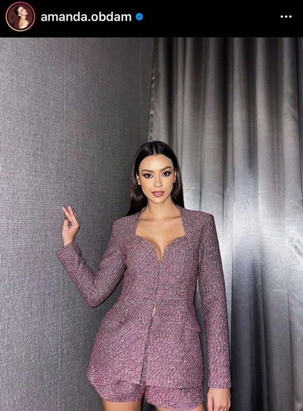 อแมนด้า ออบดัม หายโควิด กลับบ้านแล้ว 