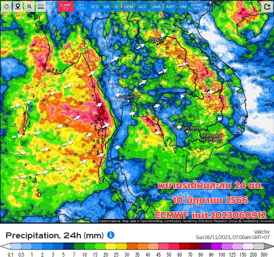 เรดาร์ฝนประเทศไทย เช็กพื้นที่รับมือ ‘ฝนตกหนัก’ 10-19 มิ.ย. เรดาร์ฝนประเทศไทย เช็กพื้นที่รับมือ ‘ฝนตกหนัก’ 10-19 มิ.ย.