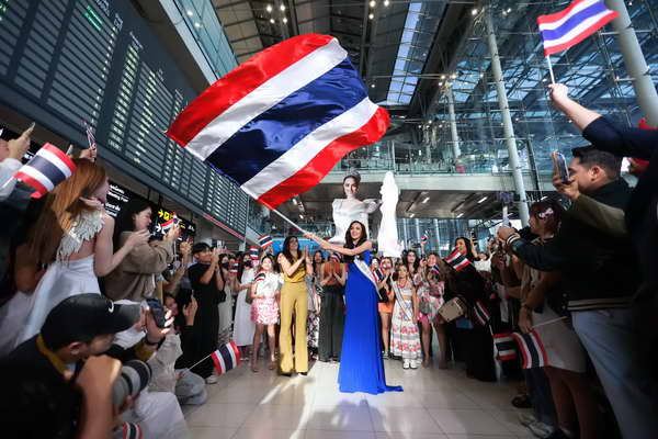 โอปอล สุชาตา บินชิงมงฯ Miss Universe 2024 ที่เม็กซิโก แฟนแห่ส่งกำลังใจ