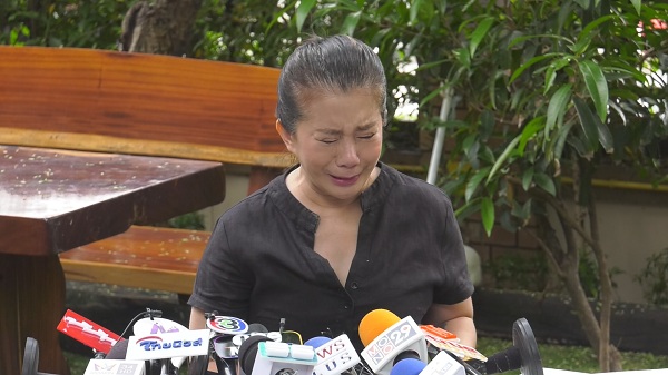 หลั่งน้ำตา “กานต์ วิภากร” ยกมือมือไหว้ขอโทษลูก  (มีคลิป)