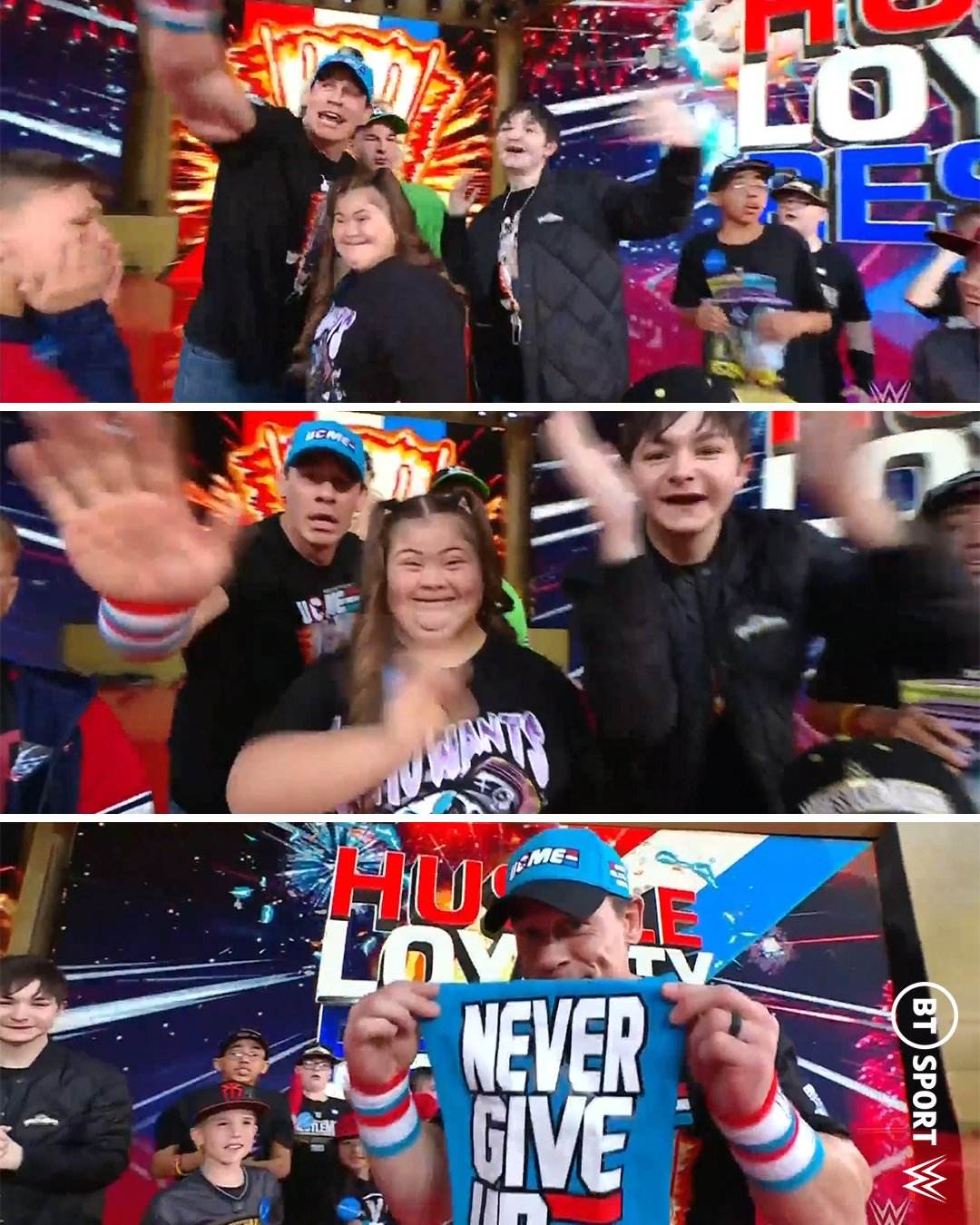 “John Cena” สานฝันเด็กพาขึ้นเวที  “WrestleMania 39”  