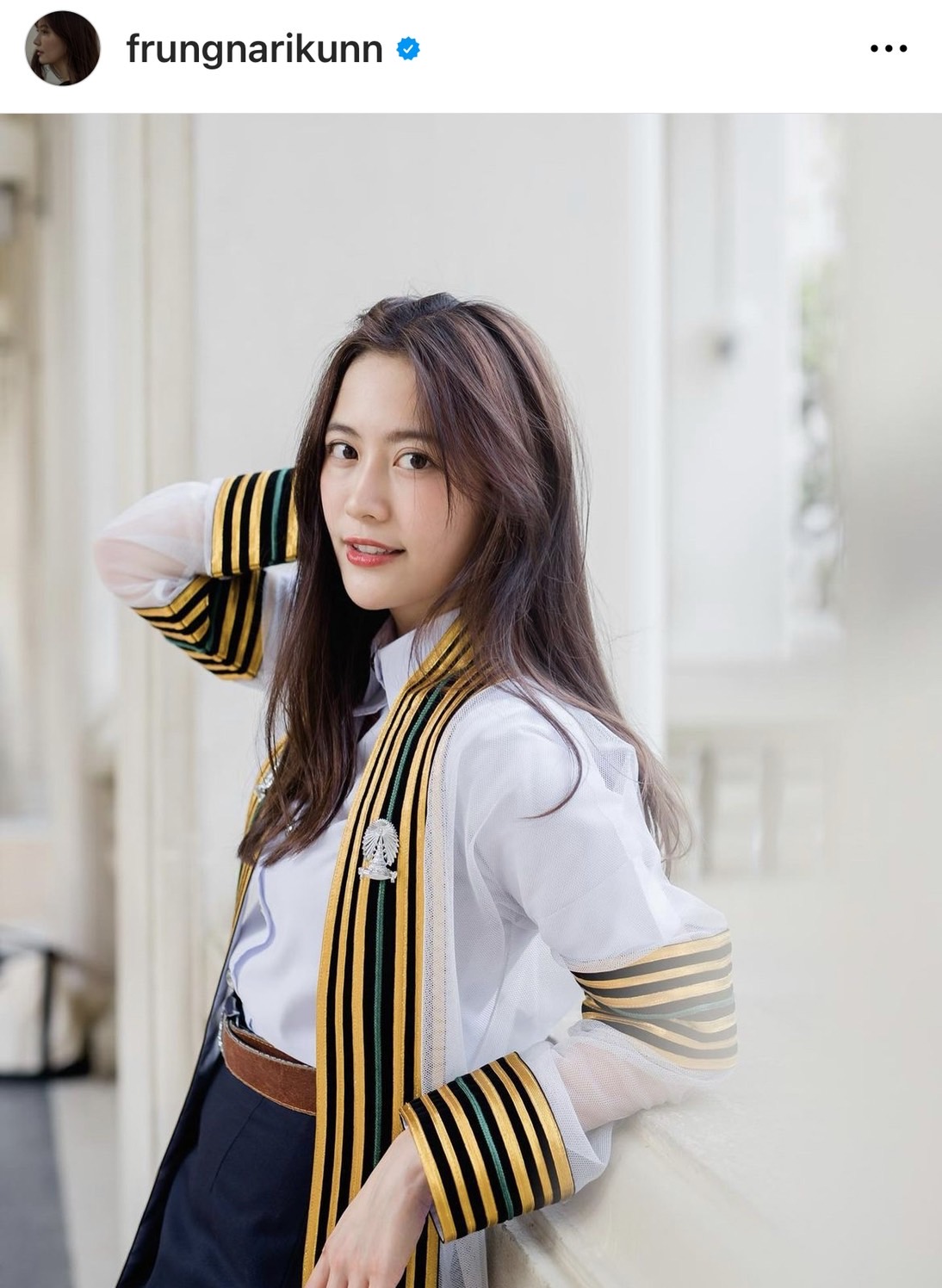 ร่วมยินดี “หมอฟรัง นรีกุล” รับปริญญาเกียรตินิยมอันดับ 1