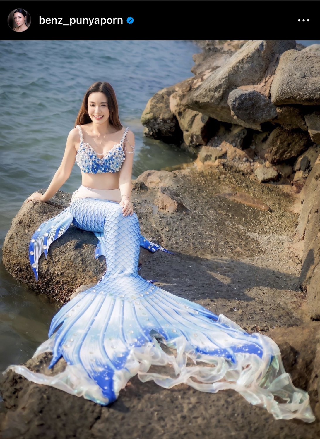 สานฝันวัยเด็ก เบนซ์ ปุณยาพร สวมหางกลายร่างเป็น เงือกสาวตัวจริง! สานฝันวัยเด็ก เบนซ์ ปุณยาพร สวมหางกลายร่างเป็น เงือกสาวตัวจริง!