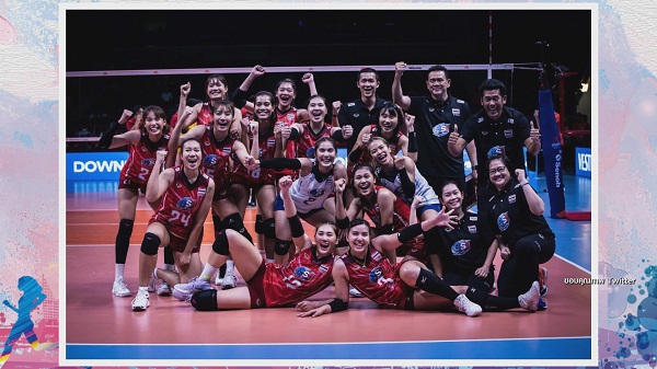 “รัศมีแข” เชียร์ติดขอบสนามวอลเลย์บอลหญิงไทยใน VNL (มีคลิป) “รัศมีแข” เชียร์ติดขอบสนามวอลเลย์บอลหญิงไทยใน VNL (มีคลิป)