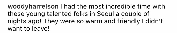 ช็อตหายาก!! 'ลิซ่า-เจนนี่-พัคโบกอม-แทยัง-Woody Harrelson' กระทบไหล่ที่กรุงโซล