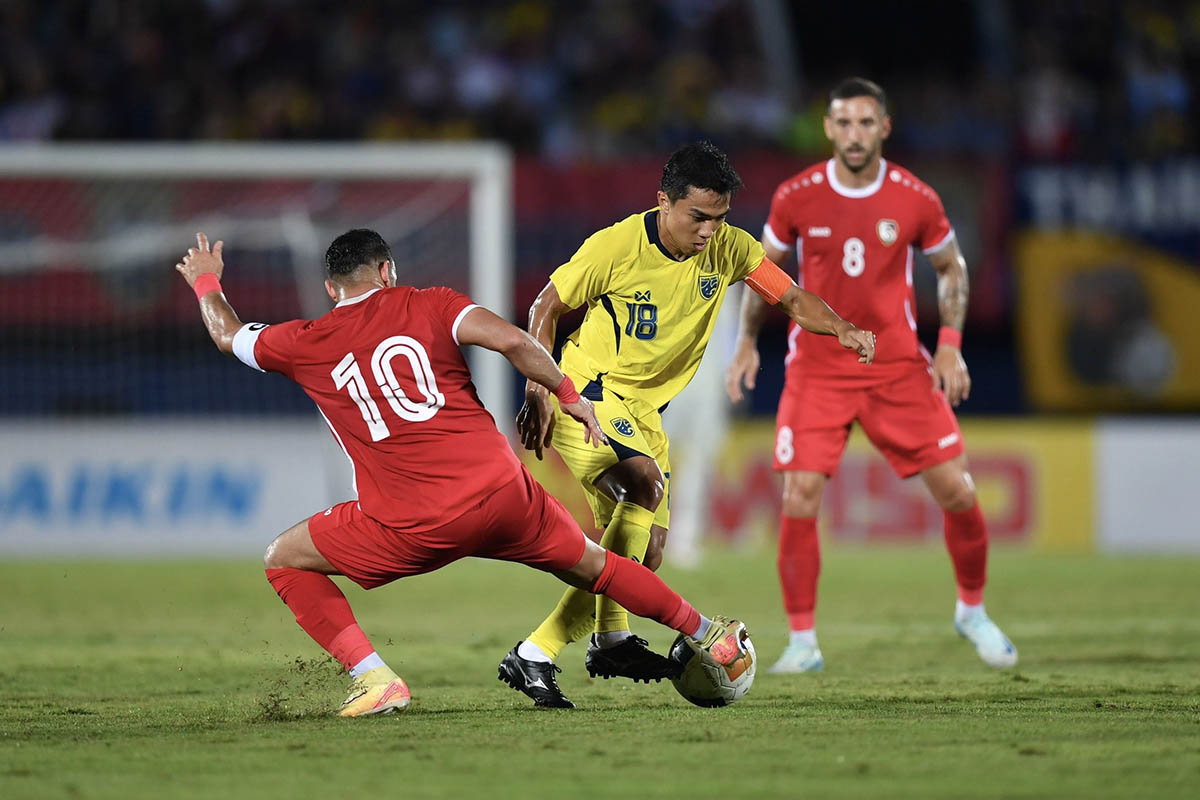 ช้างศึก เฉือนชนะ ซีเรีย 2-1 คว้าแชมป์คิงส์ คัพ 2024 ได้สำเร็จ ช้างศึก เฉือนชนะ ซีเรีย 2-1 คว้าแชมป์คิงส์ คัพ 2024 ได้สำเร็จ