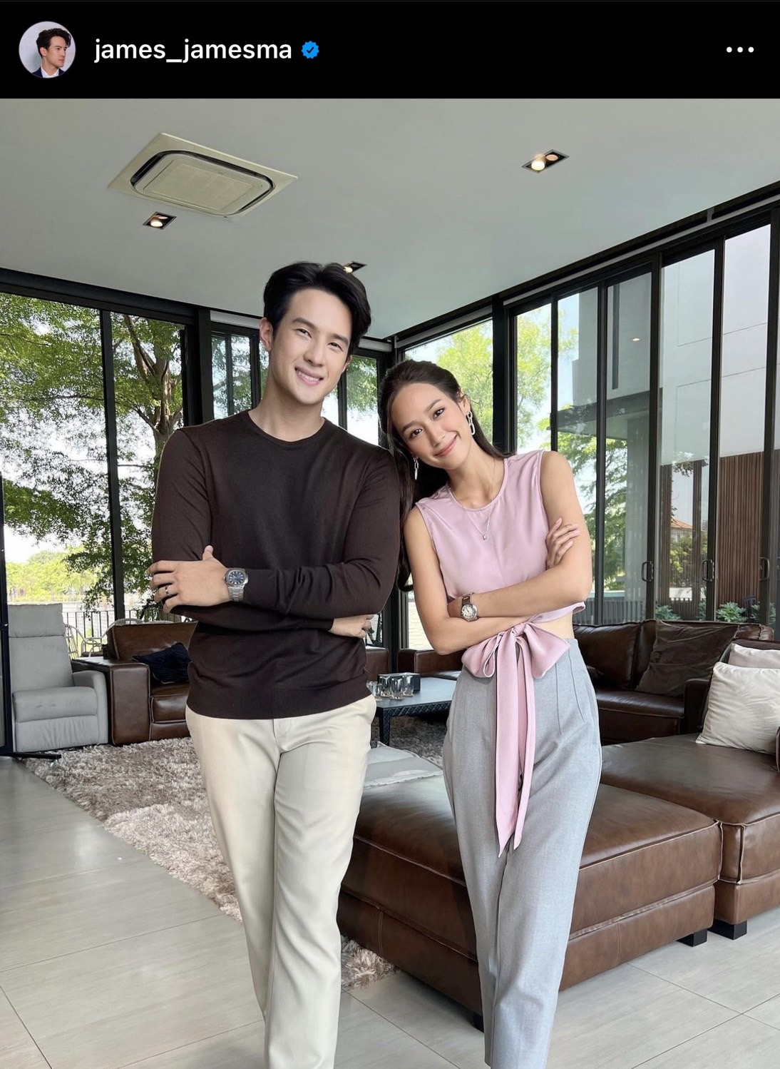 ขยับความสัมพันธ์แล้ว! “เจมส์ มาร์” รับ “น้องพาย” คือคนของหัวใจ ขยับความสัมพันธ์แล้ว! “เจมส์ มาร์” รับ “น้องพาย” คือคนของหัวใจ