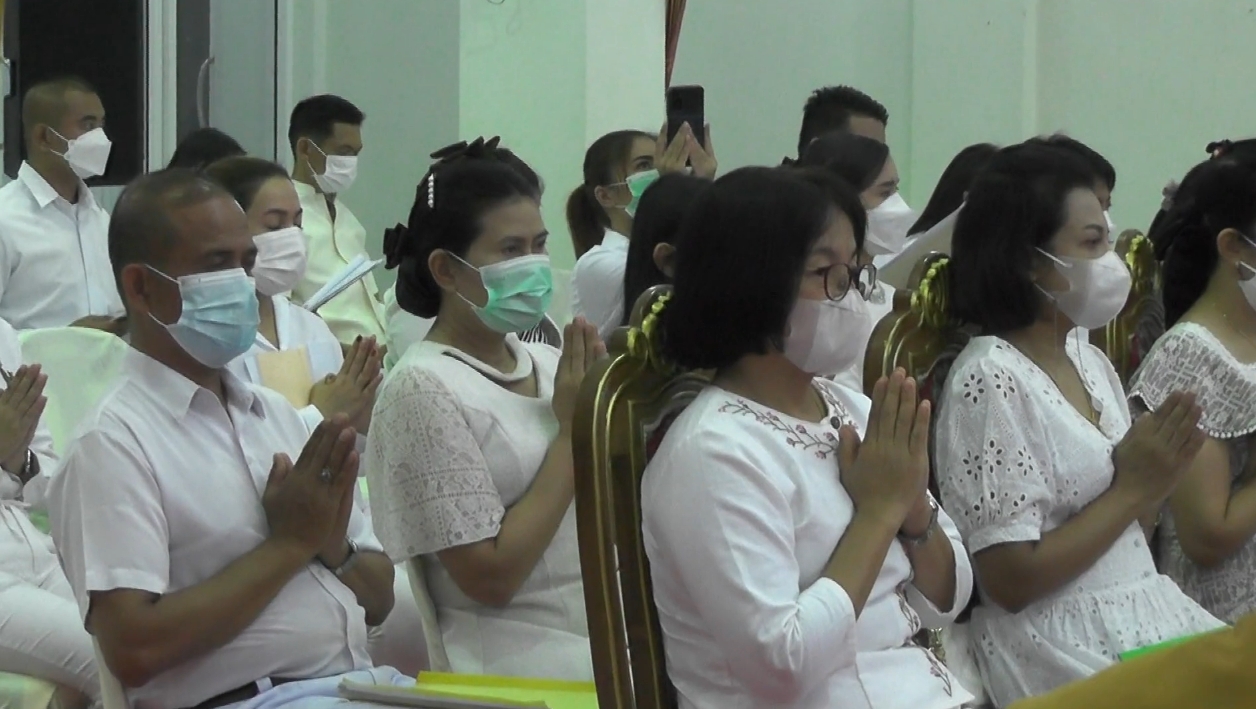 คณะสงฆ์จังหวัดกระบี่ เจริญพระพุทธมนต์ เจริญจิตตภาวนา ถวายแด่ เจ้าฟ้าพัชรกิติยาภาฯ คณะสงฆ์จังหวัดกระบี่ เจริญพระพุทธมนต์ เจริญจิตตภาวนา ถวายแด่ เจ้าฟ้าพัชรกิติยาภาฯ