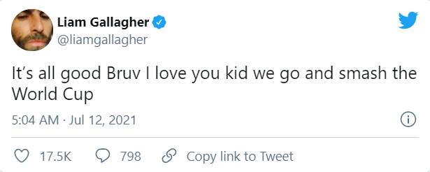 เหล่าคนดังยกย่องทีมชาติอังกฤษทำดีที่สุดแล้ว เจ้าชาย วิลเลียม แสดงความยินดีทีมชาติอิตาลีคว้าแชมป์ Euro 2020 เหล่าคนดังยกย่องทีมชาติอังกฤษทำดีที่สุดแล้ว เจ้าชาย วิลเลียม แสดงความยินดีทีมชาติอิตาลีคว้าแชมป์ Euro 2020