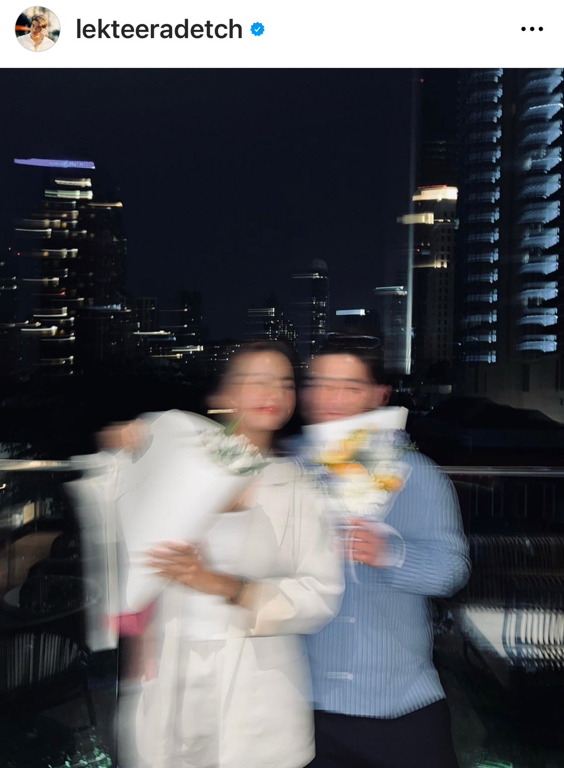 ครบรอบ 1 ปี! โบว์-อาเล็ก ควงคู่ดินเนอร์สุดหวาน ครบรอบ 1 ปี! โบว์-อาเล็ก ควงคู่ดินเนอร์สุดหวาน