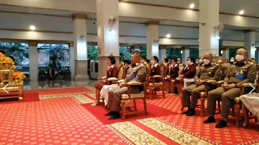 ผบ.ตร.นำข้าราชการตำรวจเจริญพระพุทธมนต์ถวาย เจ้าฟ้าพัชรกิติยาภาฯ