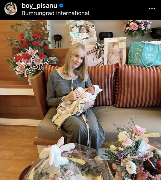 บอย พิษณุ ภรรยาคลอดลูกสาวแล้ว ตั้งชื่อ เฟรยา บอย พิษณุ ภรรยาคลอดลูกสาวแล้ว ตั้งชื่อ เฟรยา