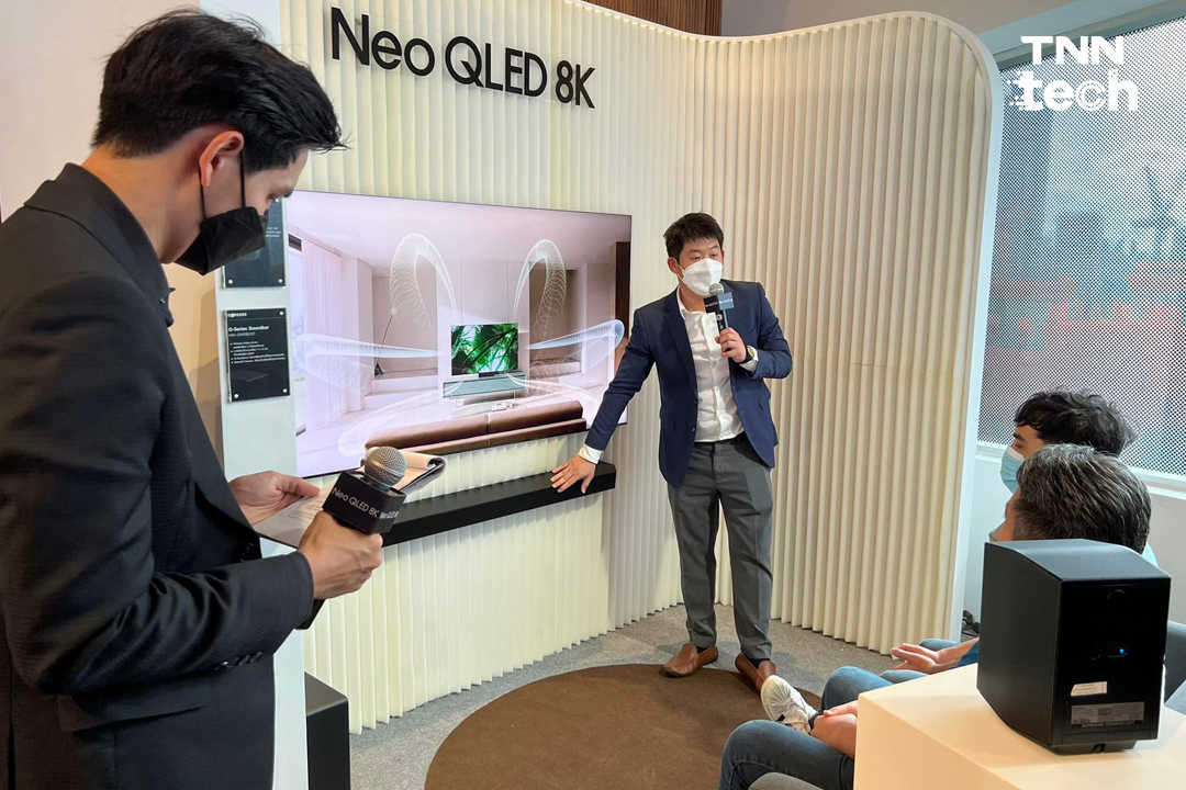 ซัมซุงเปิดตัวทีวีรุ่นใหม่ Neo QLED 8K ยกระดับภาพสมจริง คมชัดสูง เชื่อมต่อ NFT ซัมซุงเปิดตัวทีวีรุ่นใหม่ Neo QLED 8K ยกระดับภาพสมจริง คมชัดสูง เชื่อมต่อ NFT