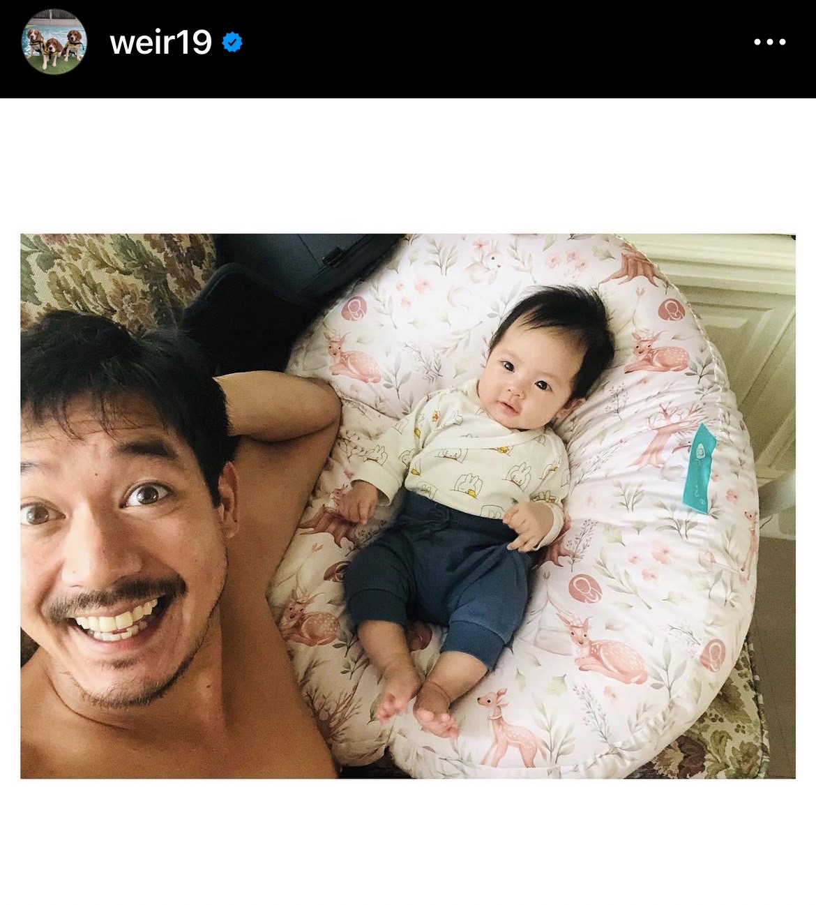 “เวียร์ ศุกลวัฒน์” พาครอบครัวหนี้ปัญหาฝุ่นในเมืองกรุง พร้อมเผยพัฒนาลูกสาววัย 3 เดือน