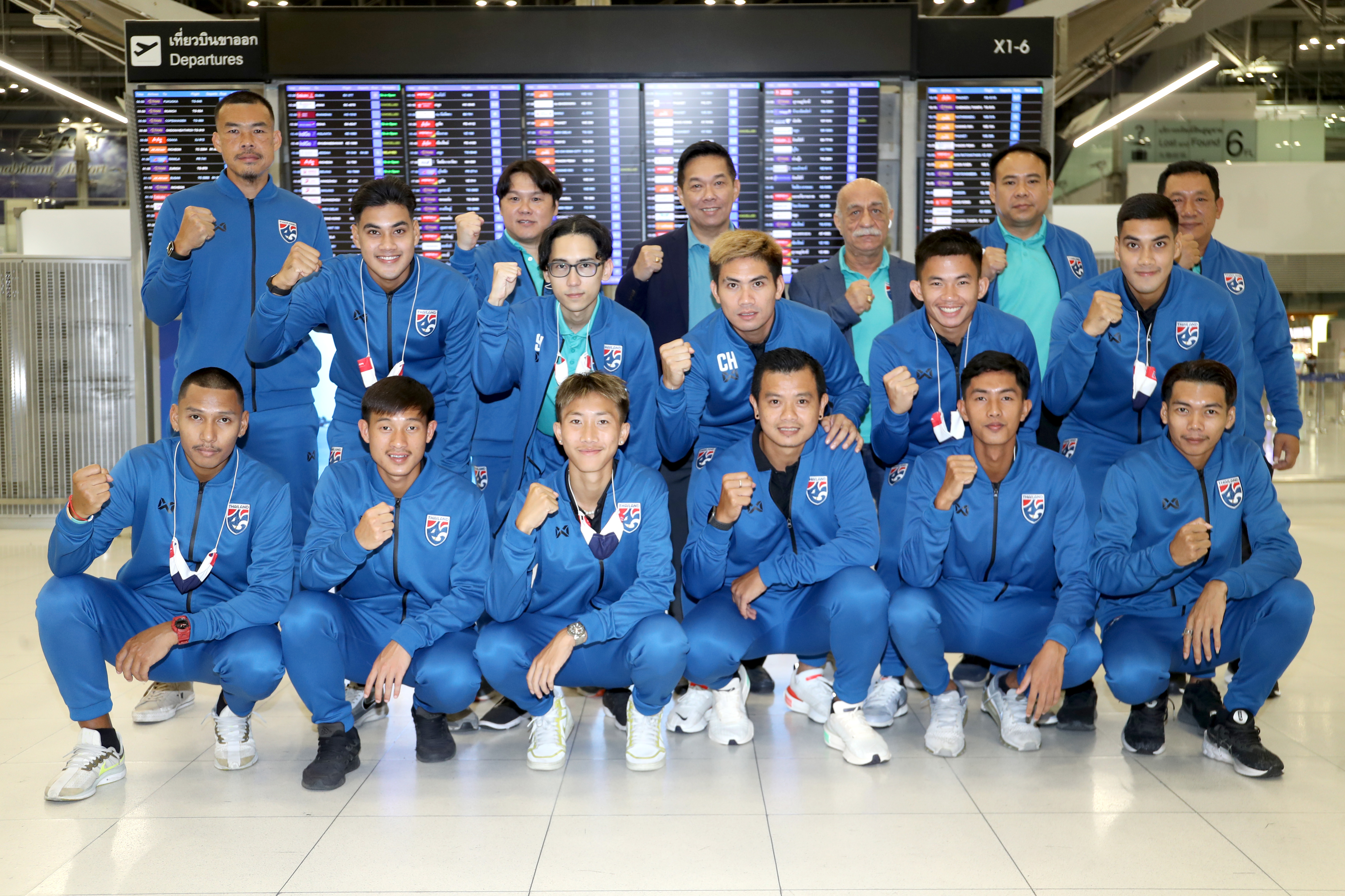 'ทัพฟุตบอลชายหาดทีมชาติไทย' เดินทางสู่ซาอุฯ ลุยศึก 'World Beach Games 2023' 'ทัพฟุตบอลชายหาดทีมชาติไทย' เดินทางสู่ซาอุฯ ลุยศึก 'World Beach Games 2023'