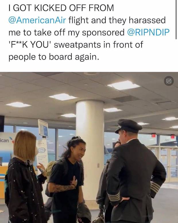 พูดไม่ตรงกัน!! สายการบินยืนยันไม่ได้กดดัน ‘ดีเจโซดา’ ถอดเสื้อผ้าต่อหน้าผู้คน พูดไม่ตรงกัน!! สายการบินยืนยันไม่ได้กดดัน ‘ดีเจโซดา’ ถอดเสื้อผ้าต่อหน้าผู้คน